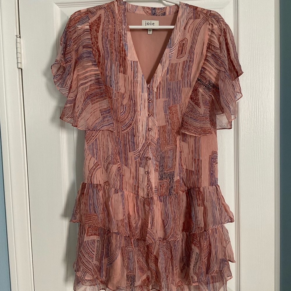 Joie Pink Patterned Women's Dress